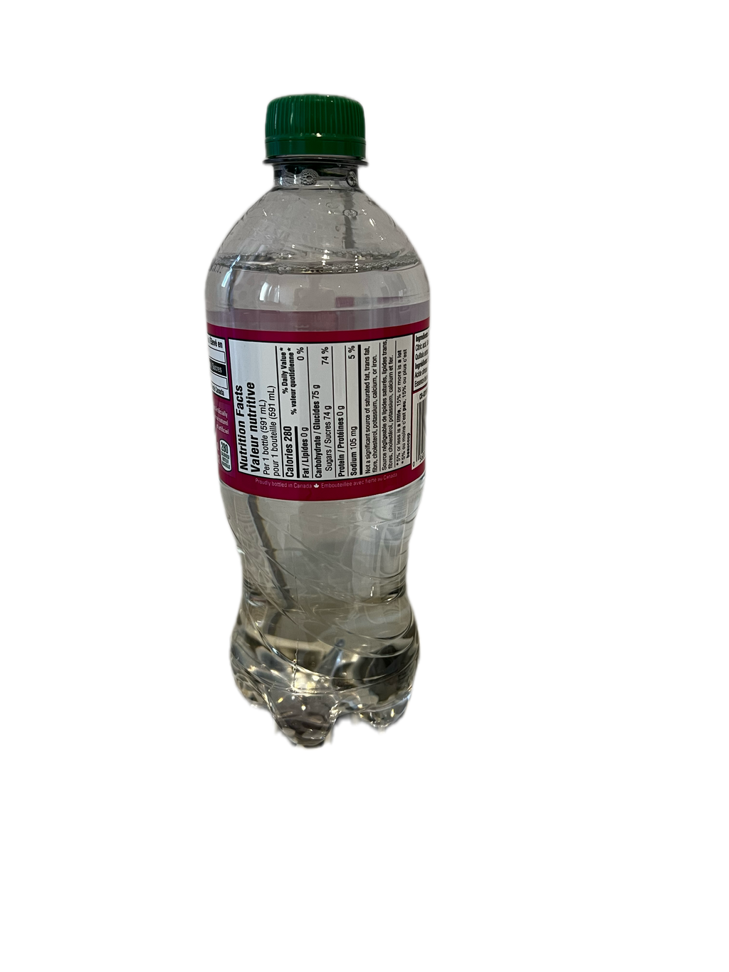 Crush CA Clear Cream Soda  20oz (591ml)