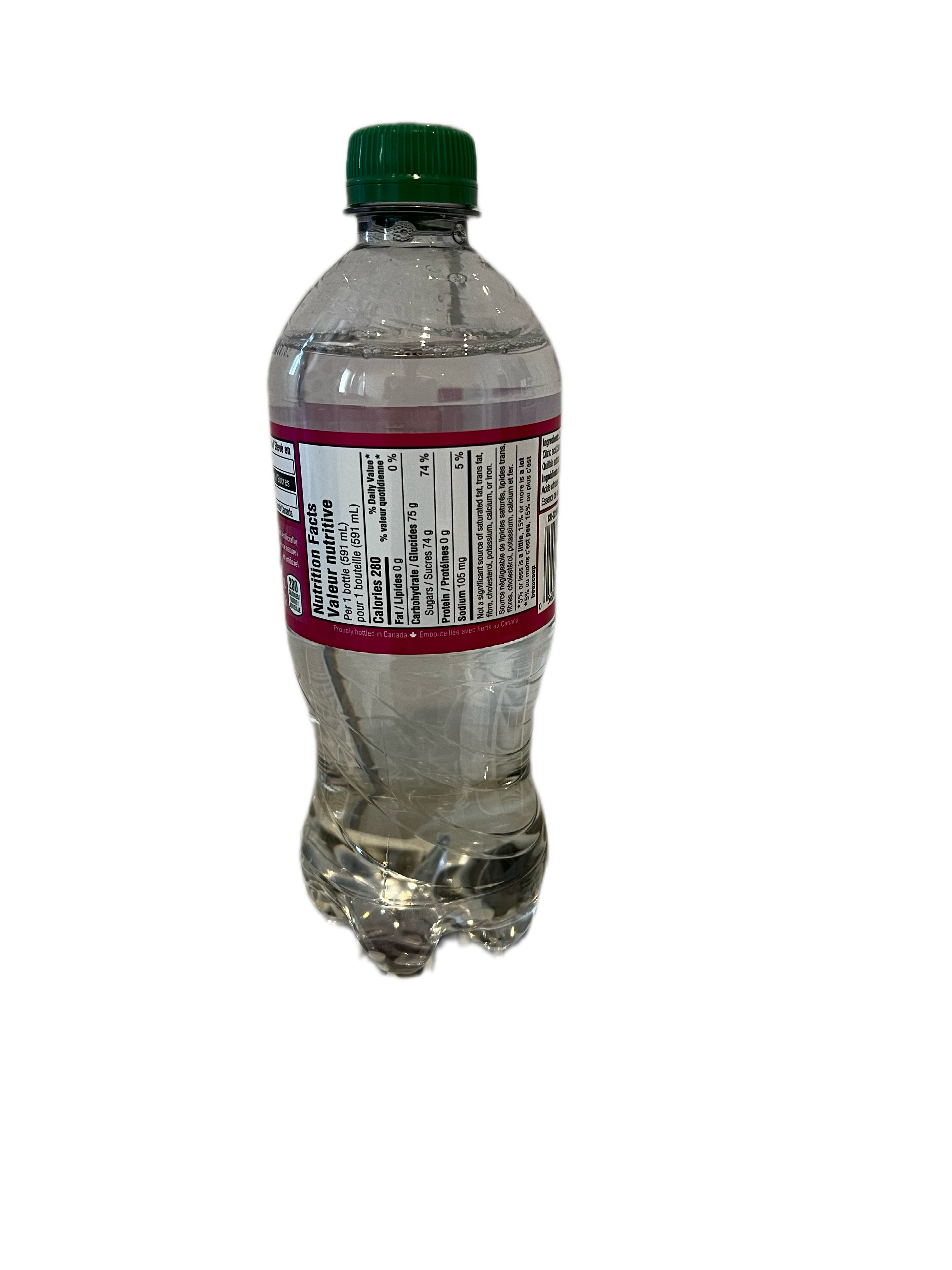 Crush CA Clear Cream Soda  20oz (591ml)