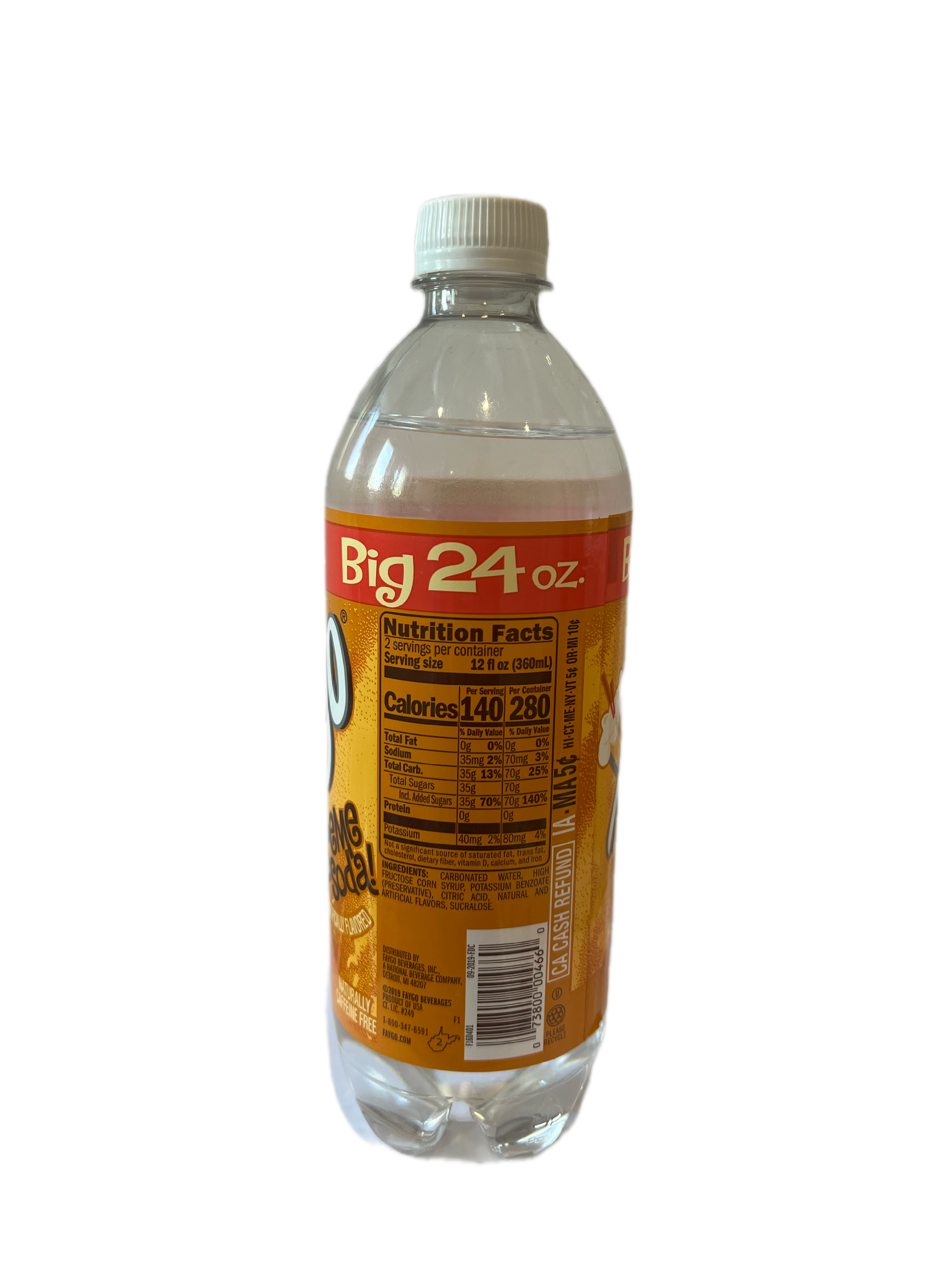 Faygo USA Cream Soda 24oz (710ml)