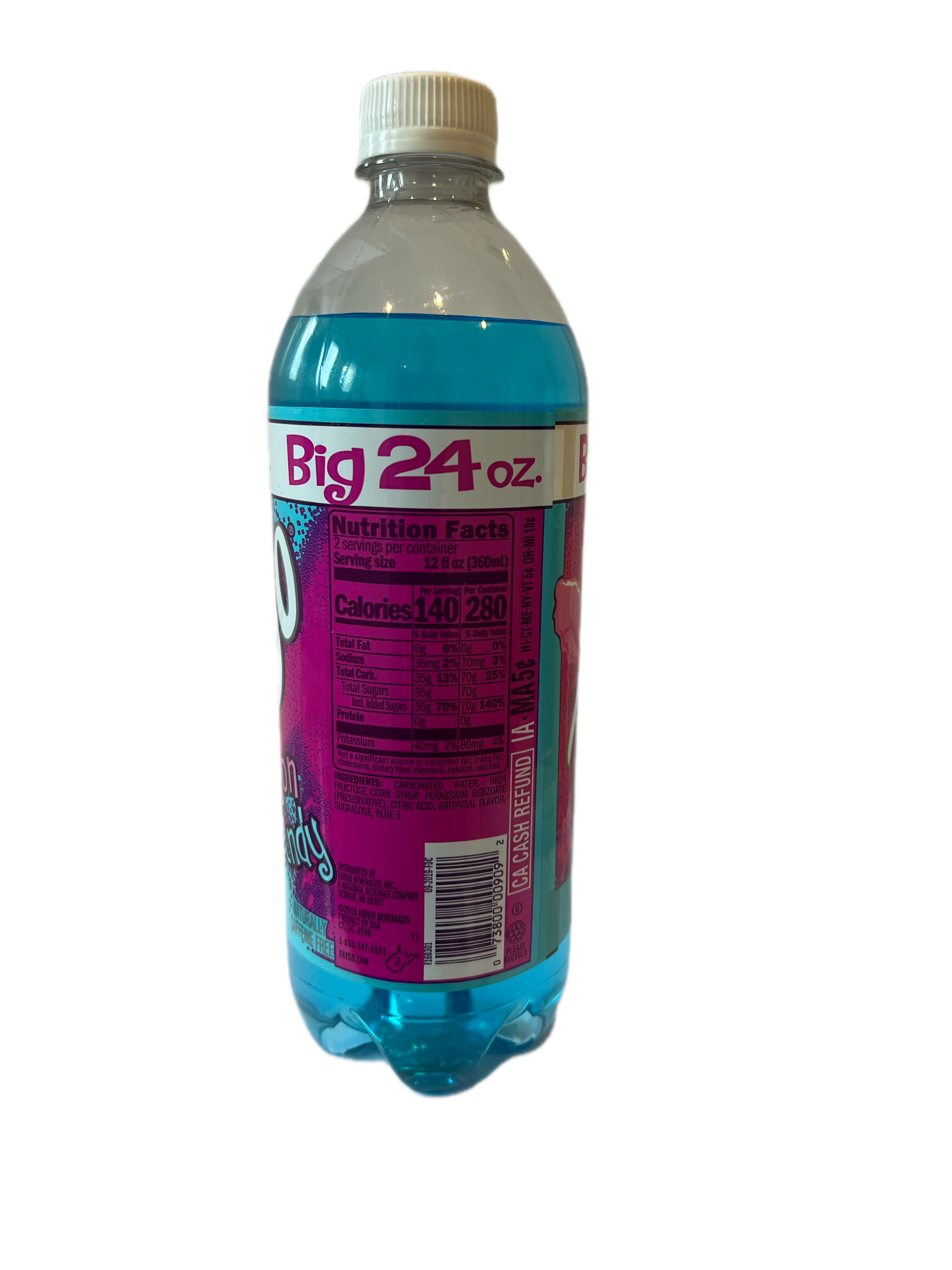 Faygo USA Cotton Candy 24oz (710ml)