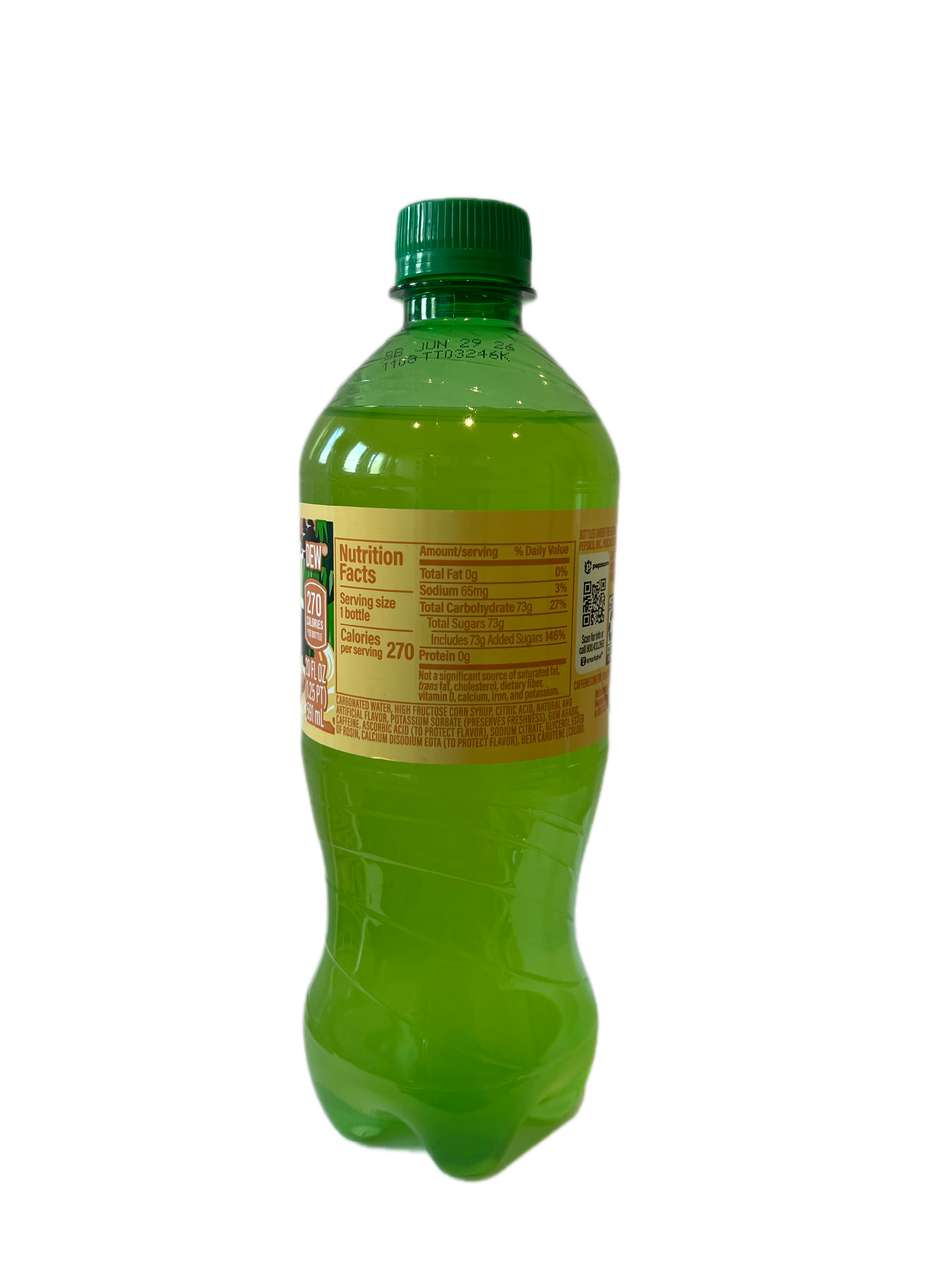Mountain Dew USA Cream Soda 20oz (591ml)