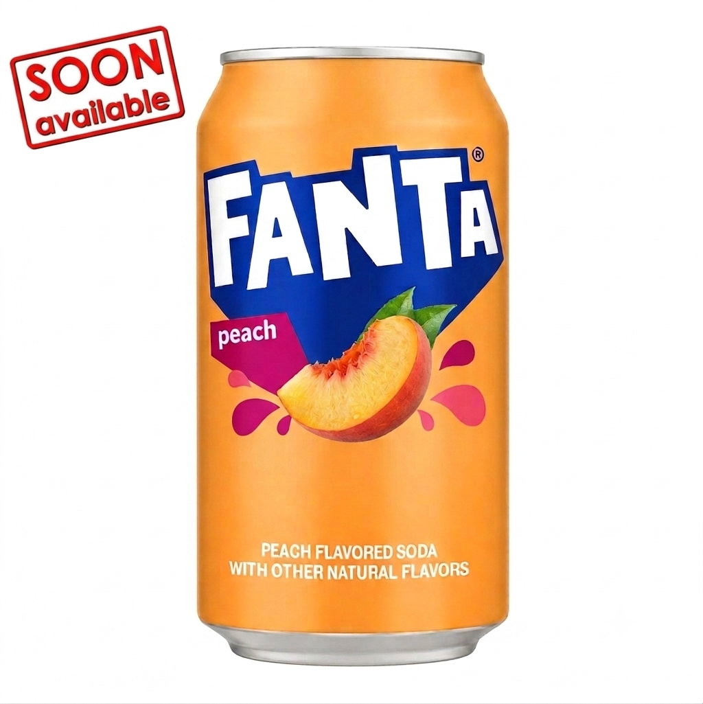 Fanta USA Peach 12oz (355ml)