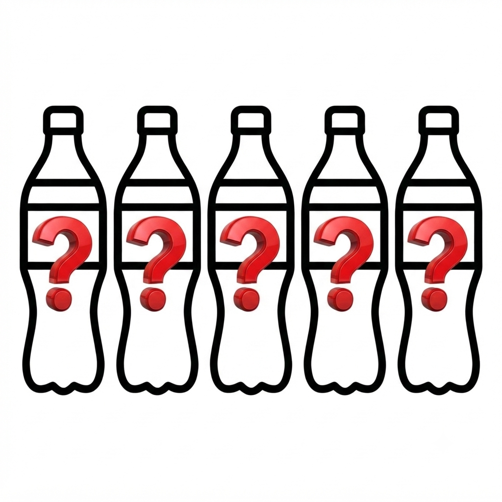 Mystery Box 5 Sodas (PET Bottles Only)